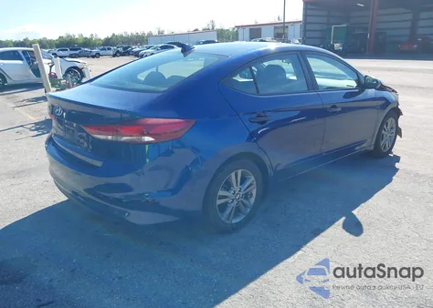 2018 Hyundai Elantra Sel из США, поврежденный, VIN 5NPD84LF6JH378278